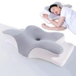 coussin mémoire de forme papillon