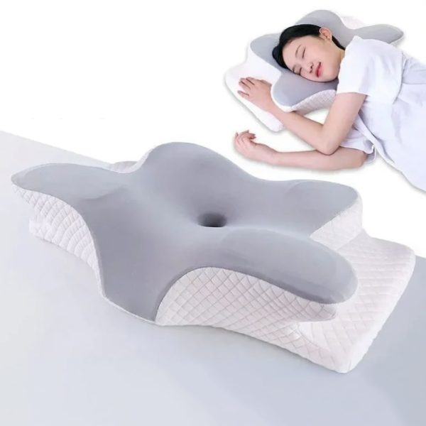 coussin mémoire de forme papillon