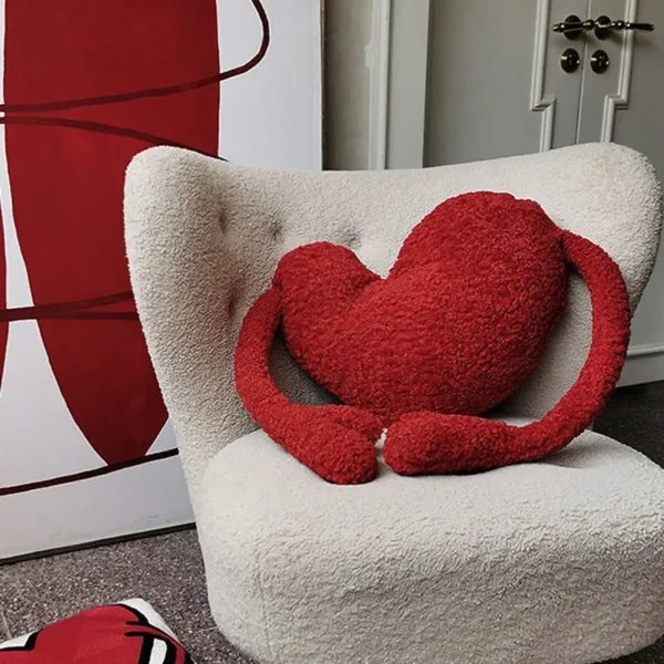 coussin coeur sexy