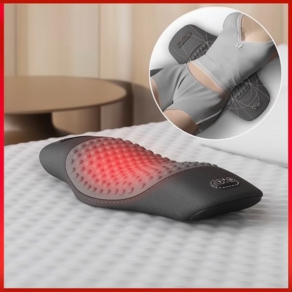 coussin lombaire chauffant massage