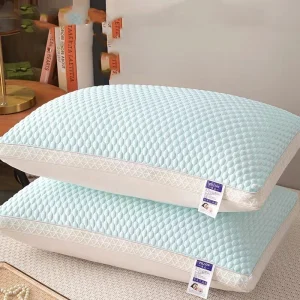 oreiller soie glacée